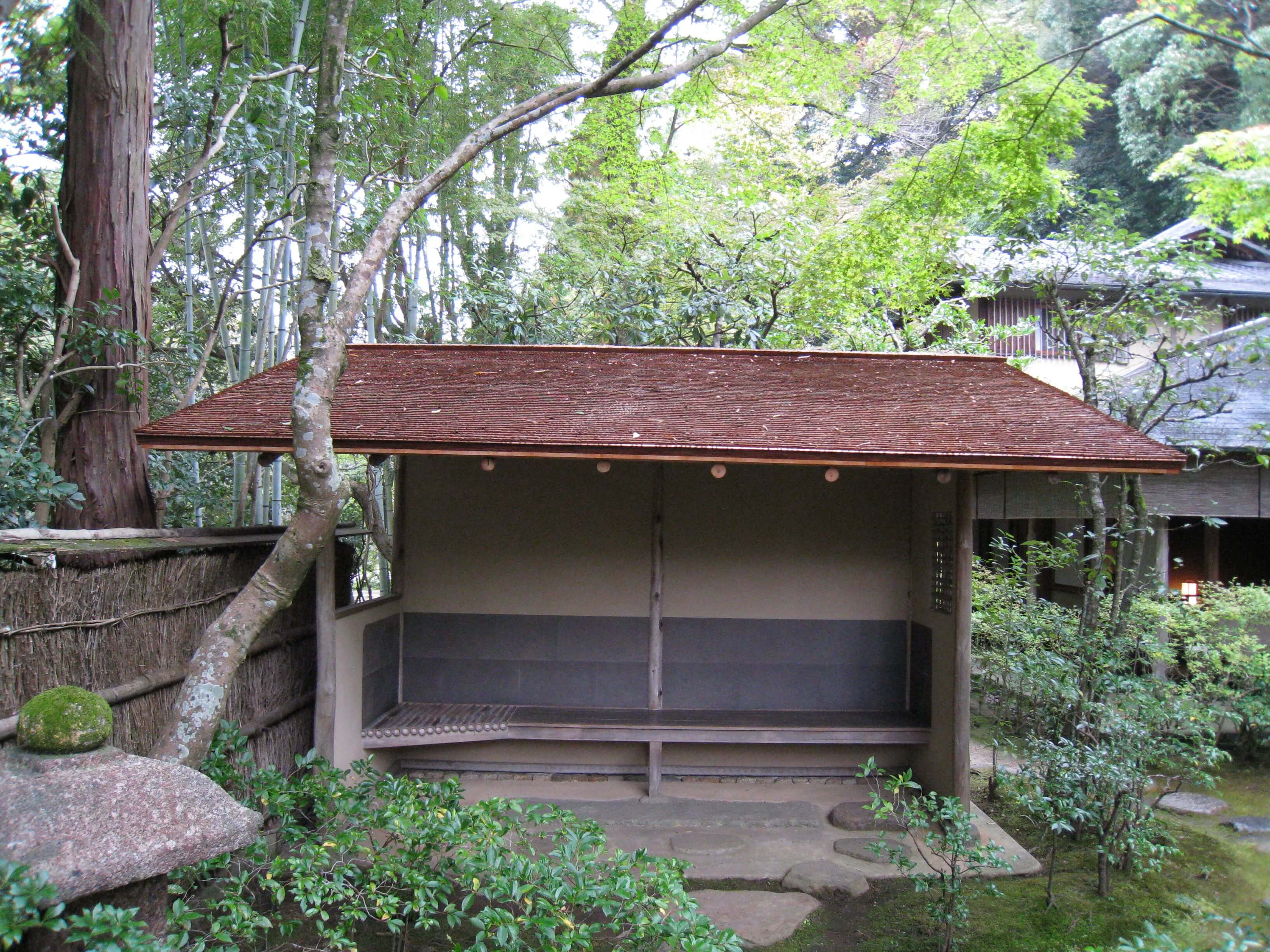 京都茶室　葺き替え_2